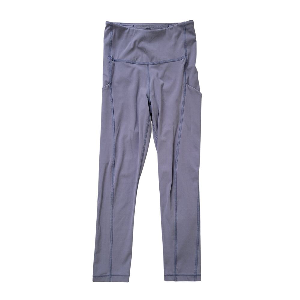 Athleta Size XXS Ultimate Stash Pocket Pant Pastel Purple Ankle Leggings Workout